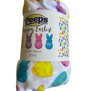 Peeps Easter fleece throw blanket
